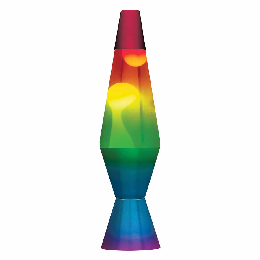 14.5” LAMP RAINBOW – WHITE/CLEAR/TRICOLOR K7